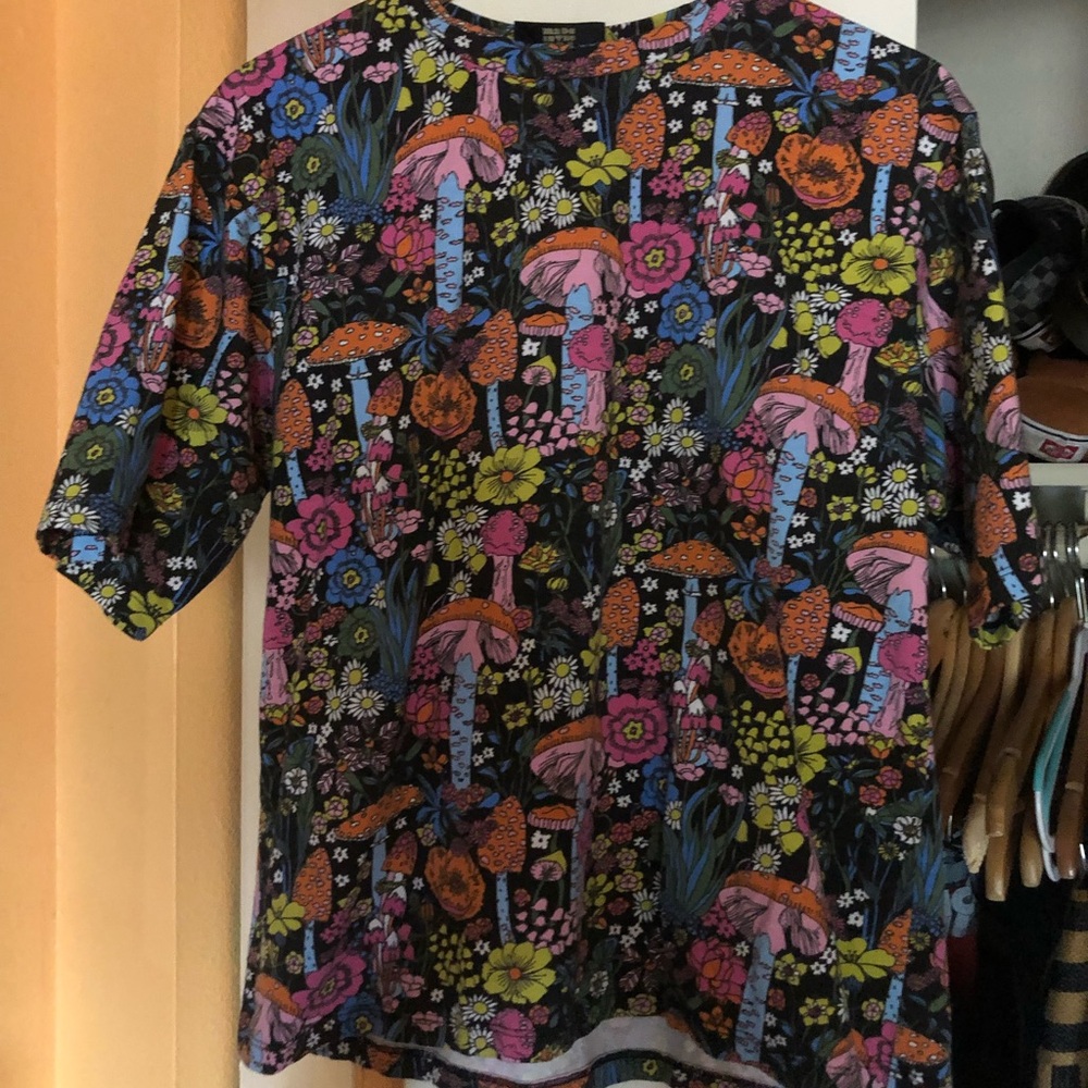 Nooworks Oversized Tee Magical Mushroom Medium